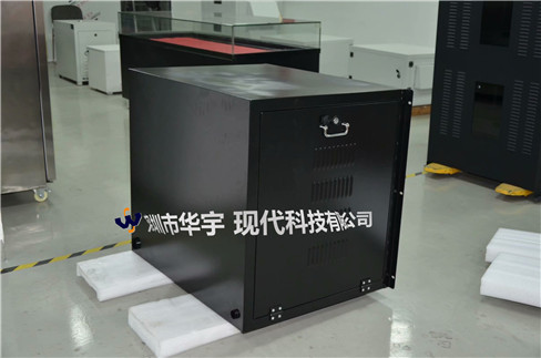 我司21號發貨浙江，為浙江某公司提供定制款恒溫恒濕戶外投影儀安裝柜(圖3)