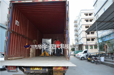 我司21號發貨浙江，為浙江某公司提供定制款恒溫恒濕戶外投影儀安裝柜(圖4)